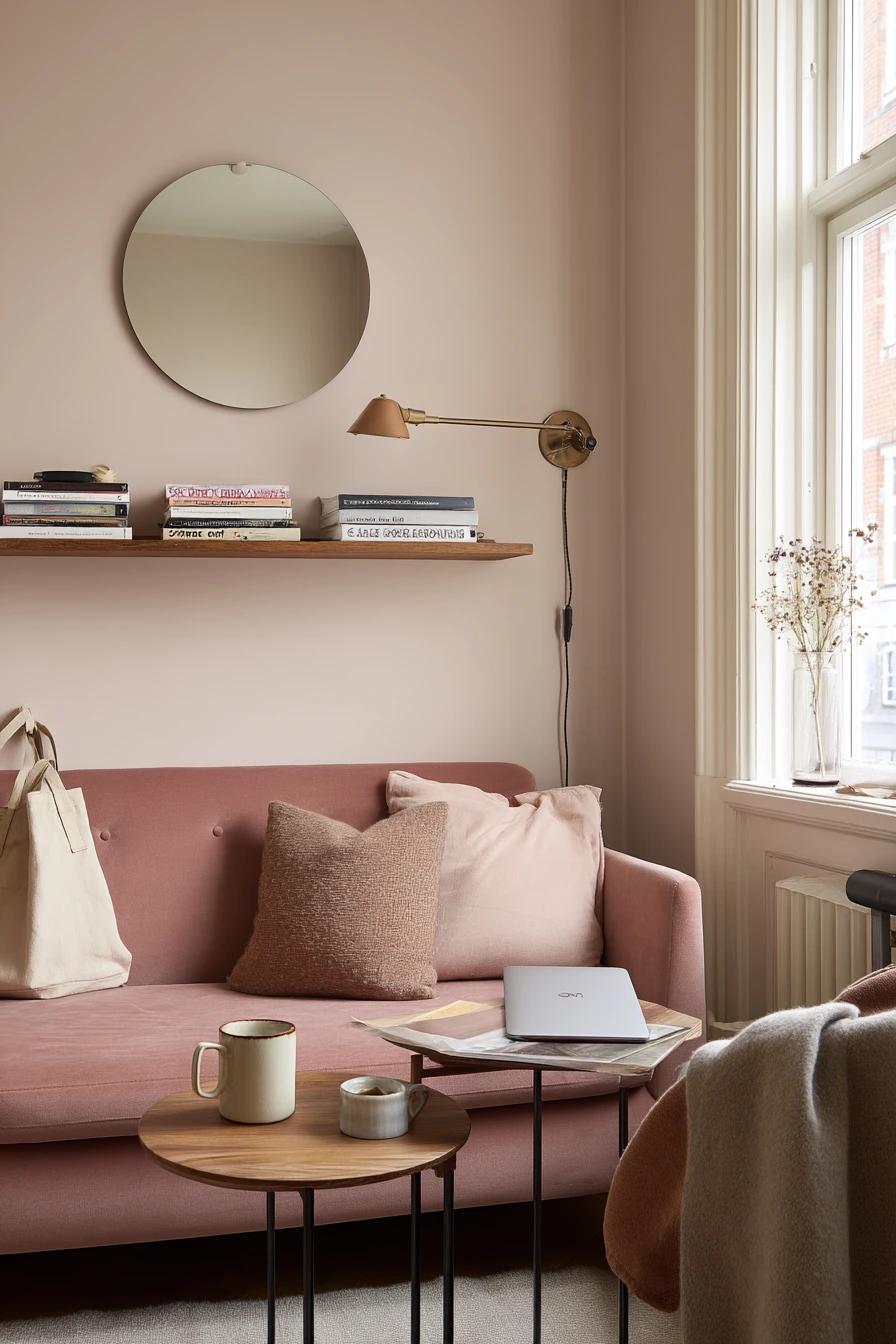 Small Apartment Corner with Clever Storage