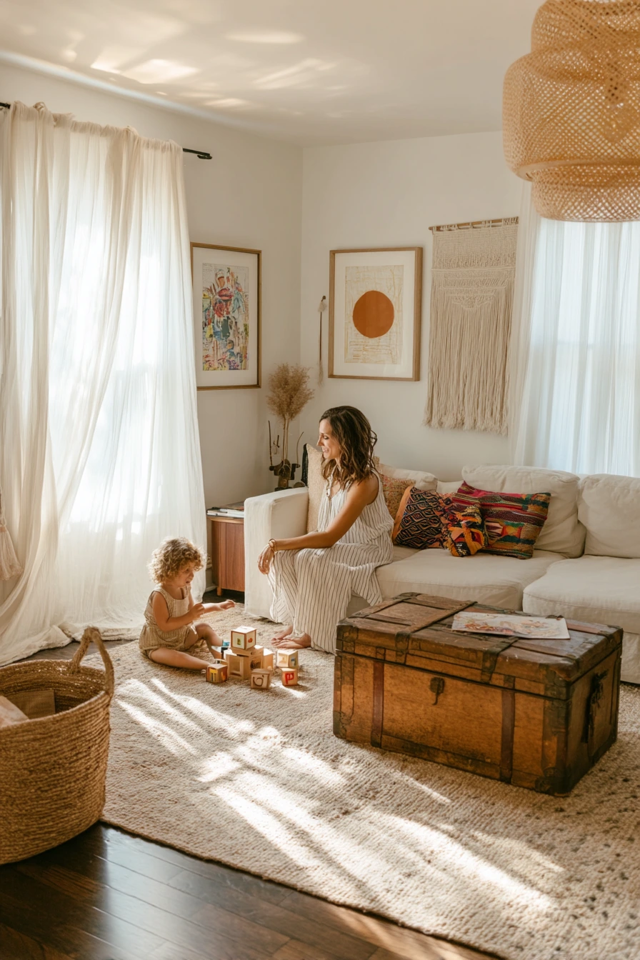 Family-Friendly Boho With Kid Energy