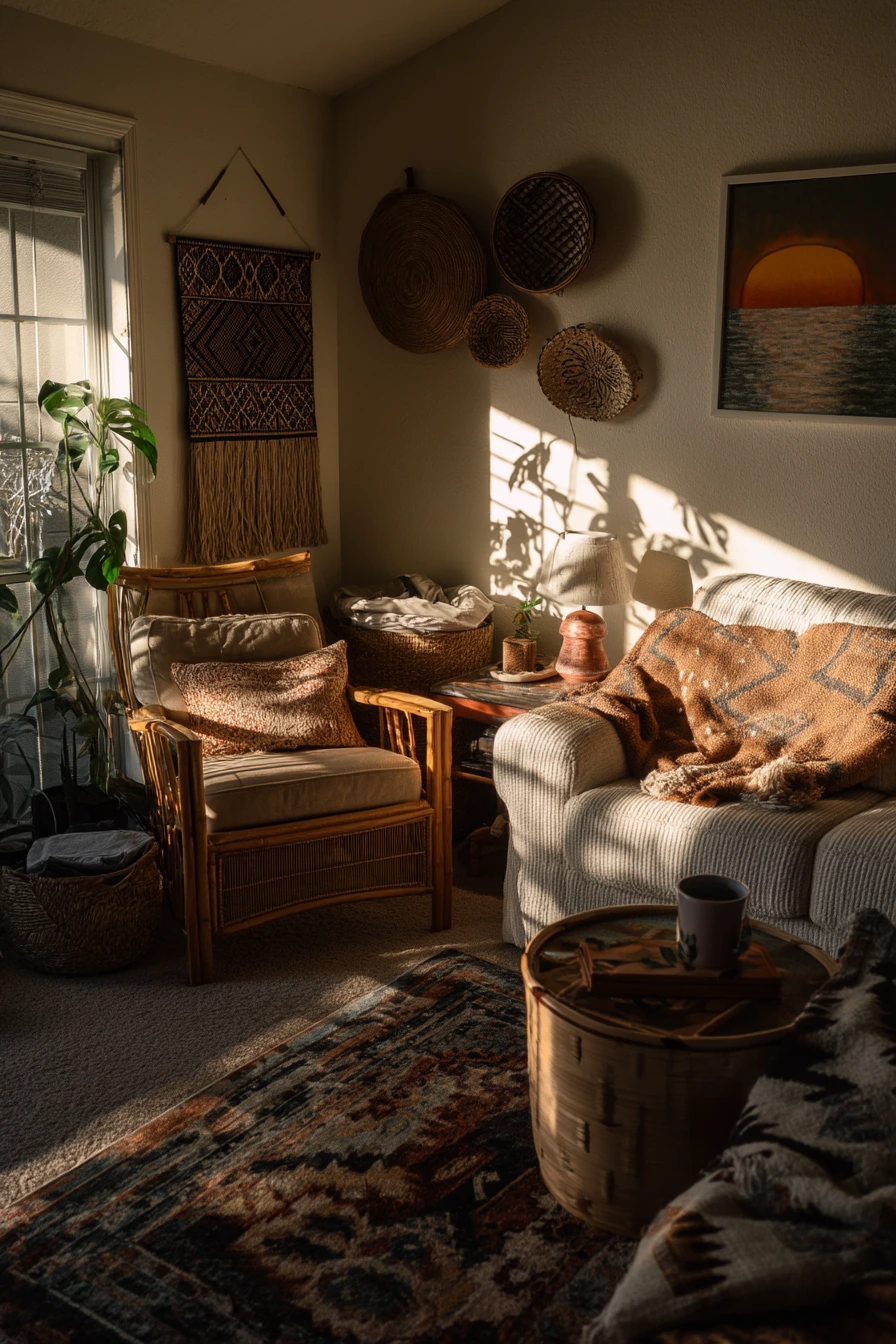 Weekend Reset Boho Living Room