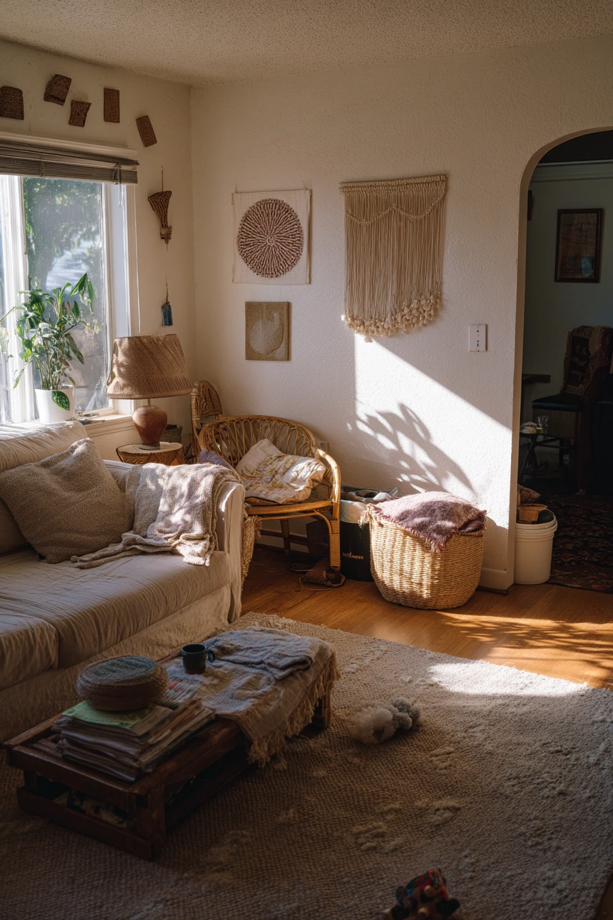 Weekend Reset Boho Living Room