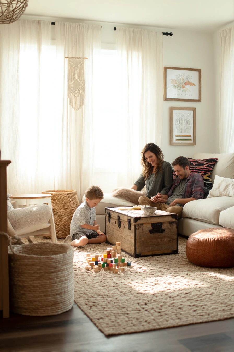 Family-Friendly Boho With Kid Energy