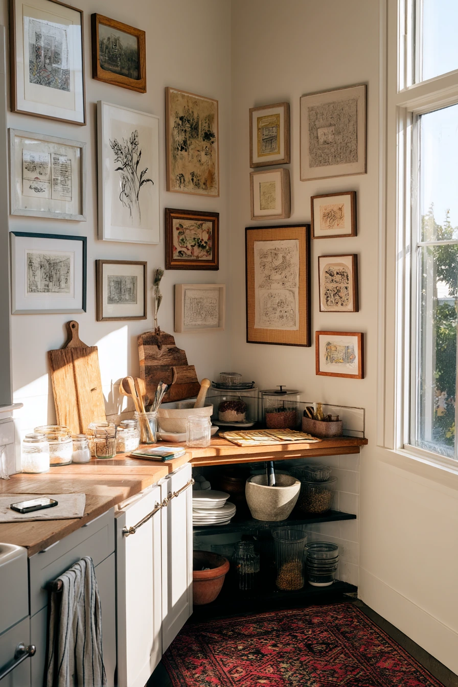 Creative Corner with Artisan Boho Details