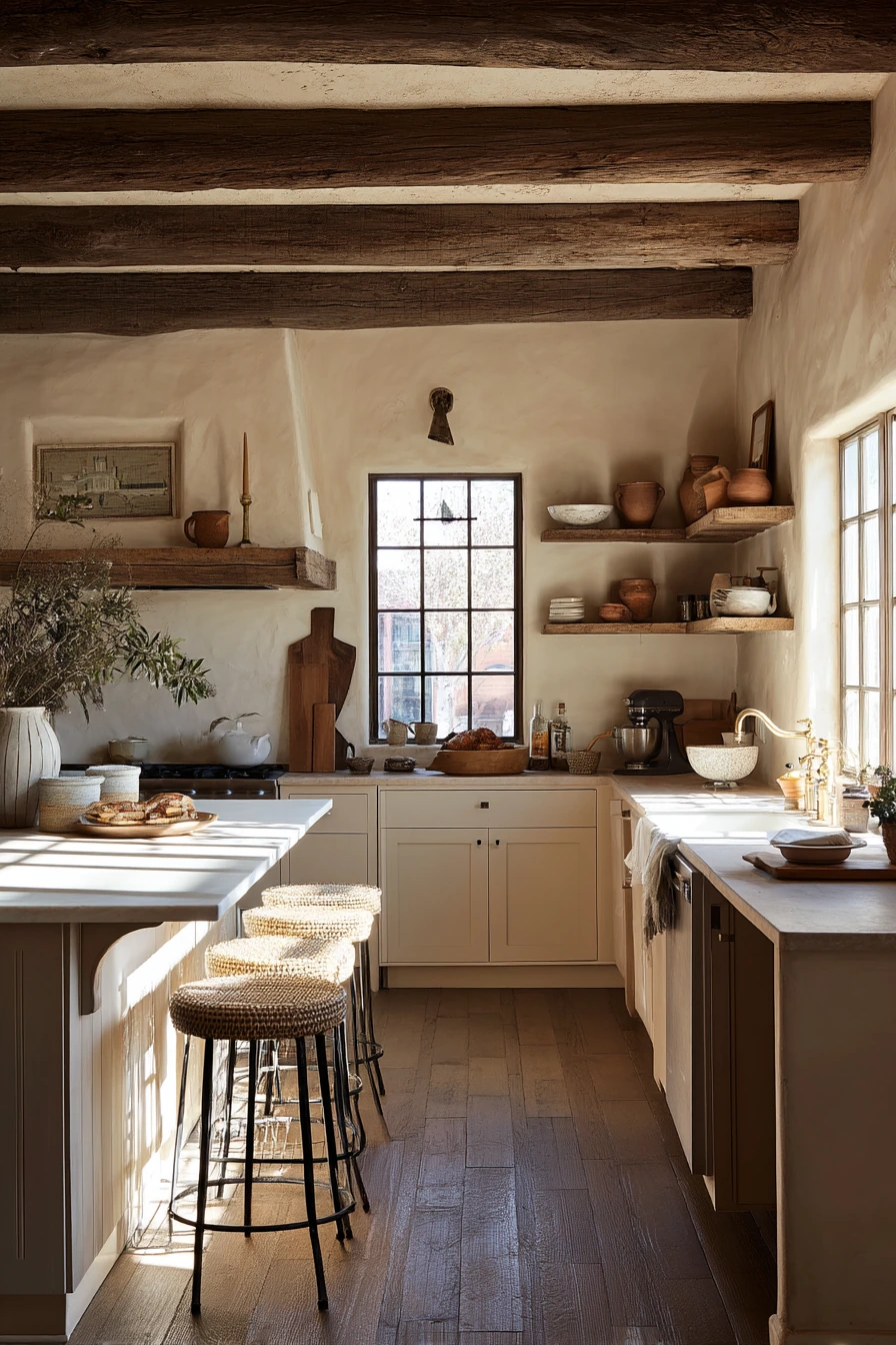 Farmhouse-Boho Kitchen with Everyday Calm