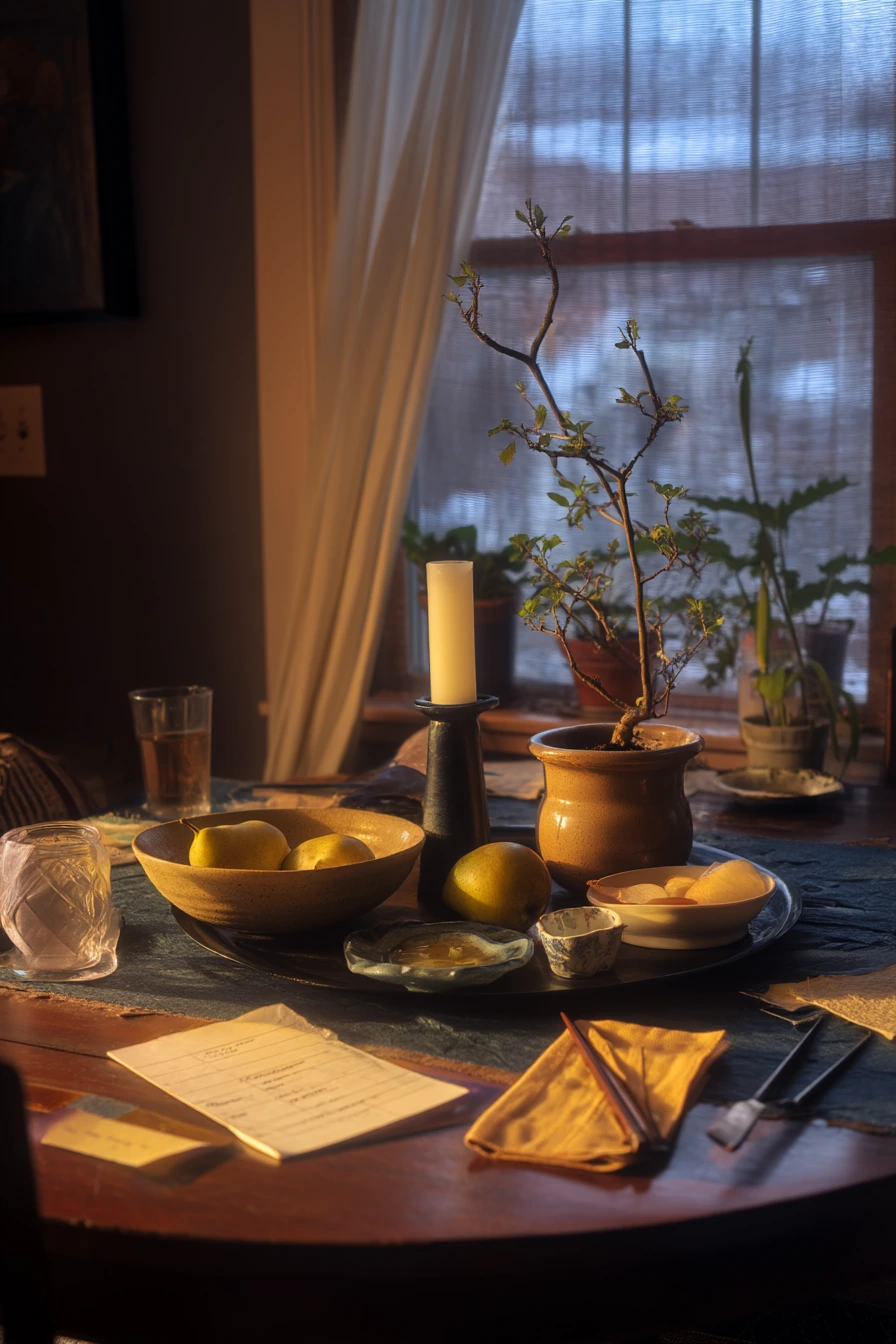 Dining Table Bonsai Styling for Everyday Meals