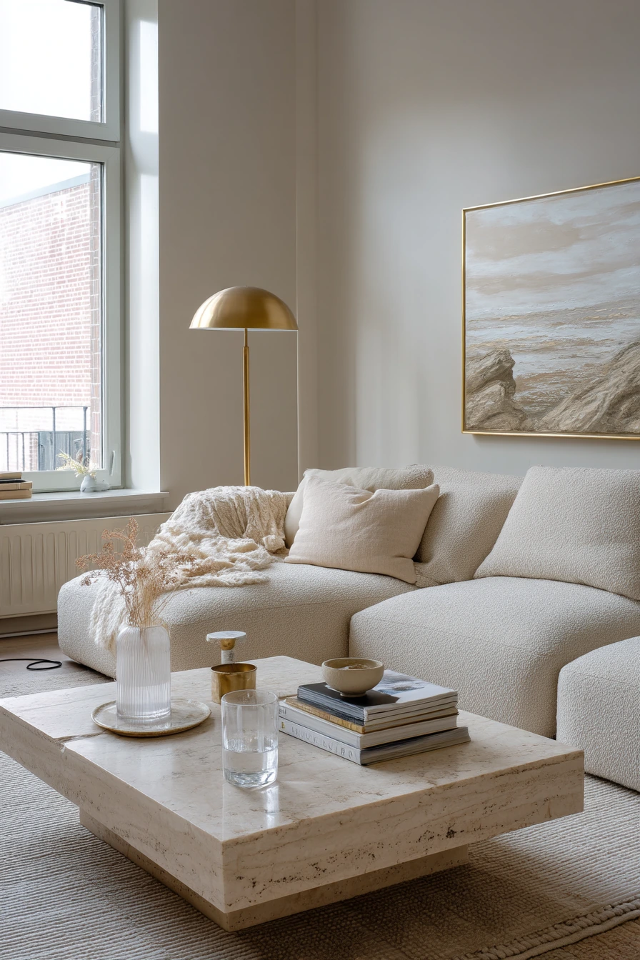 Sunlit Lobby-Style Living Room for Everyday Hosting