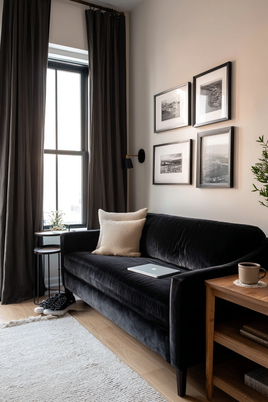 Compact Boutique Lounge for Small-Space Living