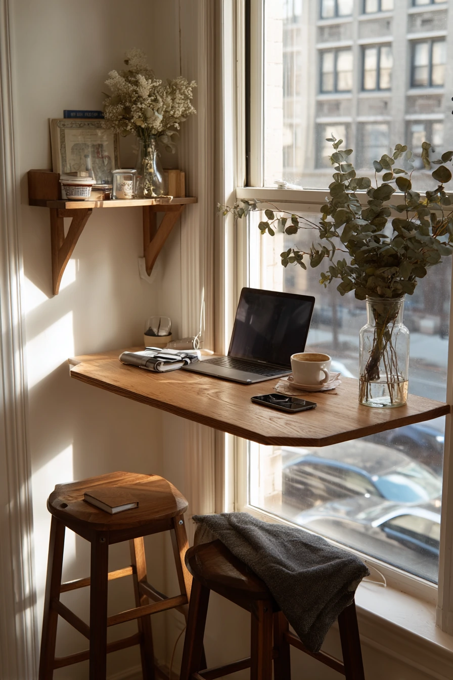 Tiny Studio Breakfast Bar Solution