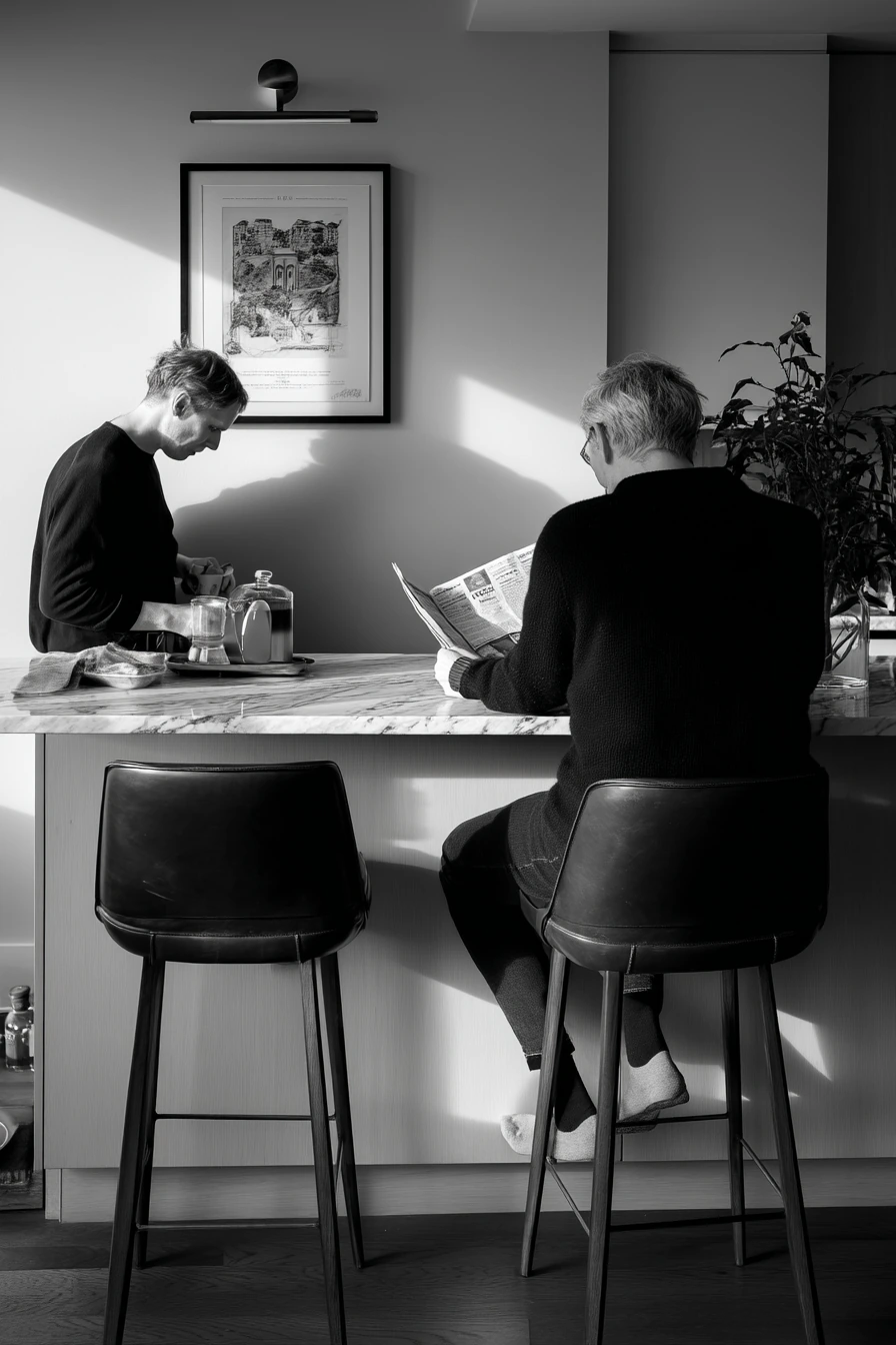 Morning Coffee Breakfast Bar for Two
