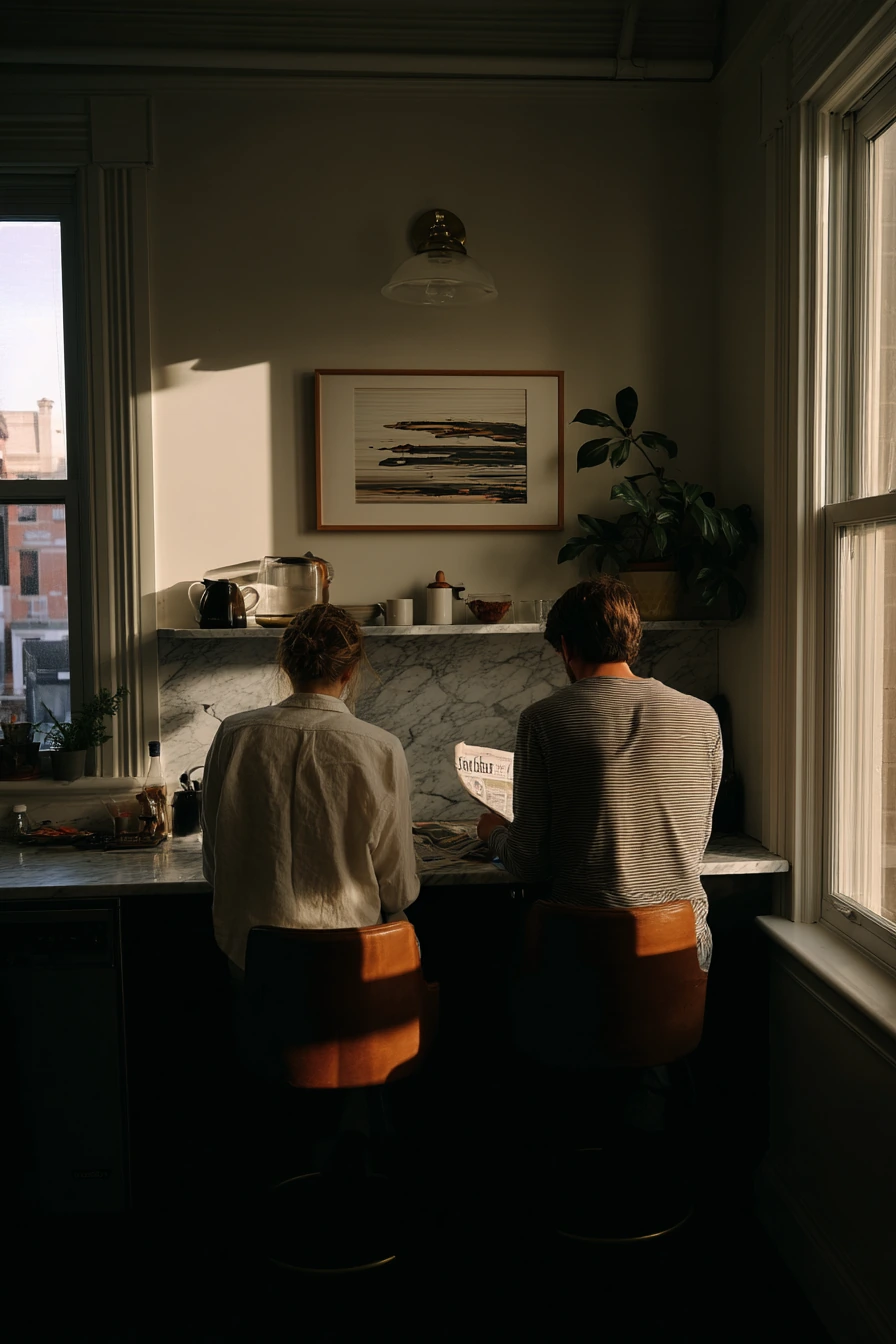 Morning Coffee Breakfast Bar for Two