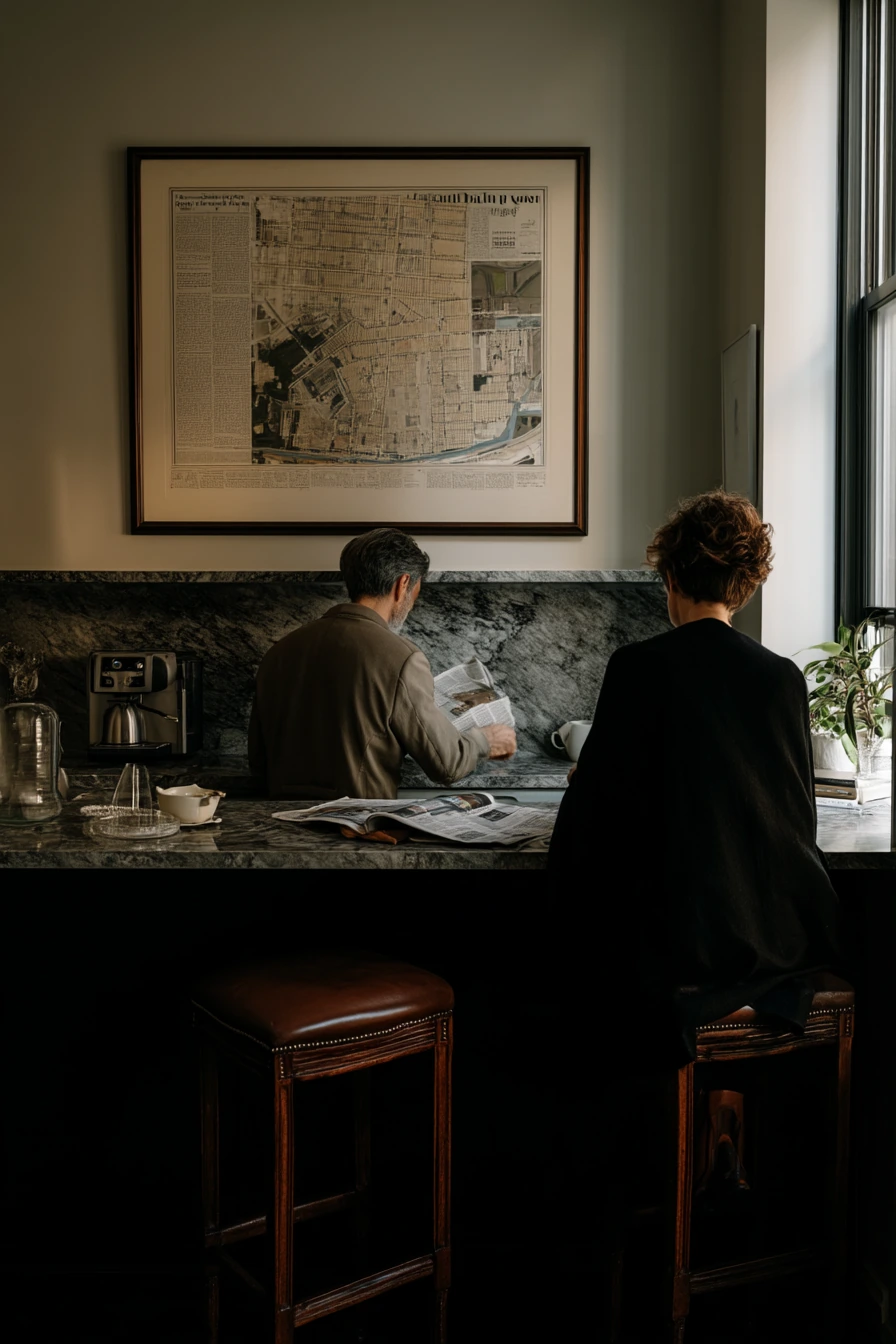 Morning Coffee Breakfast Bar for Two