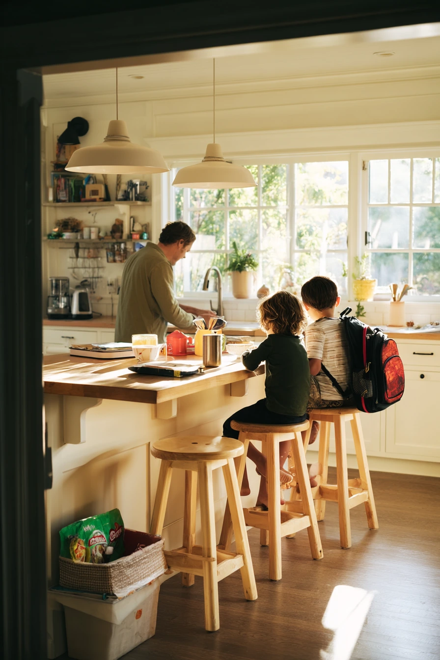 Family-Friendly Breakfast Nook Bar