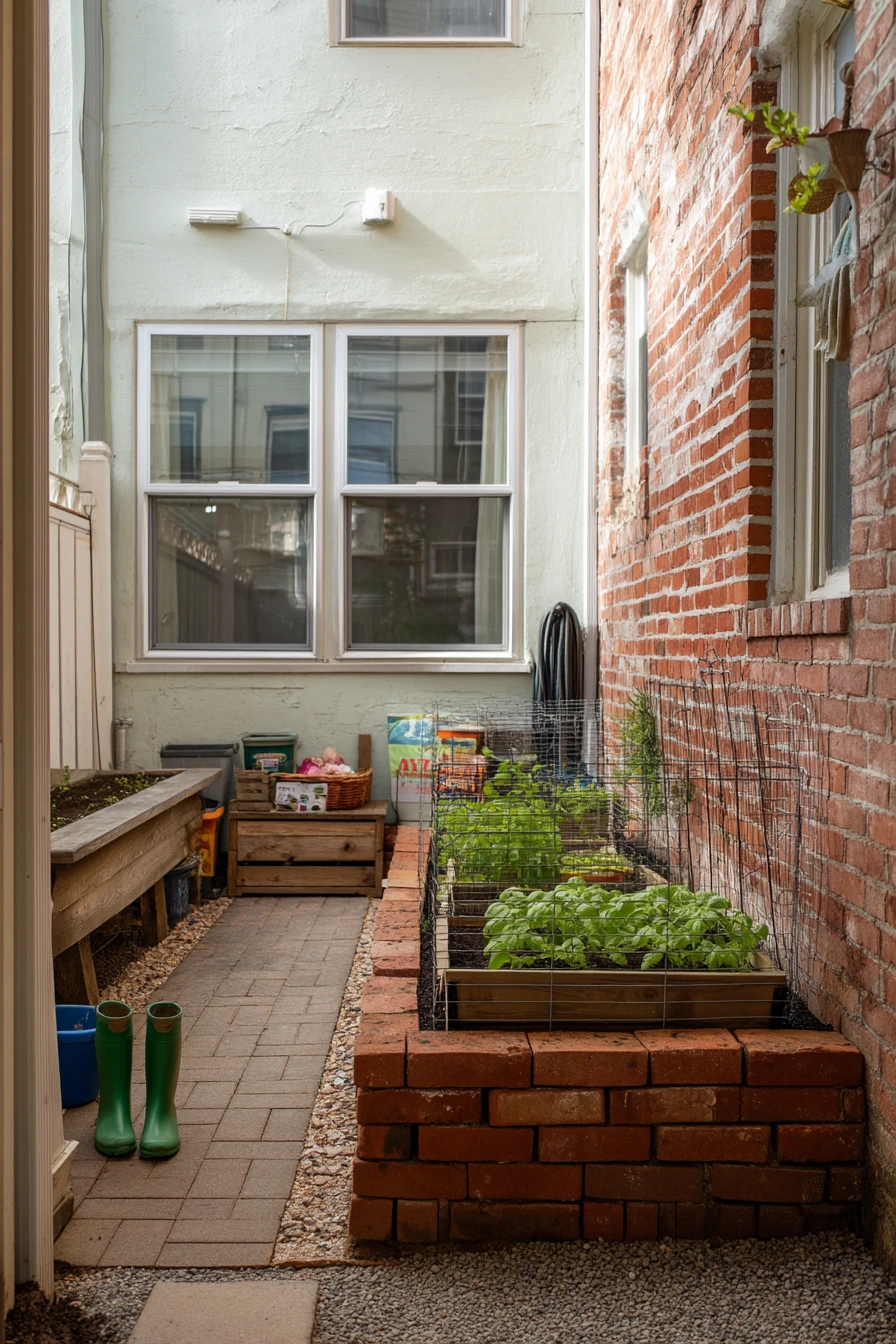 Renter-Friendly Raised Bed Border