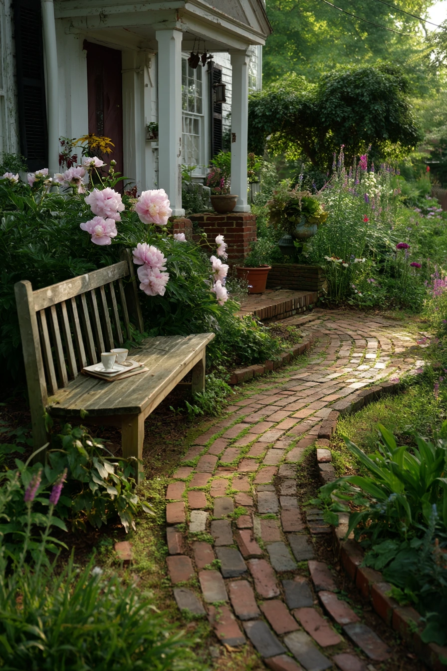 Cottage Garden Curve Border