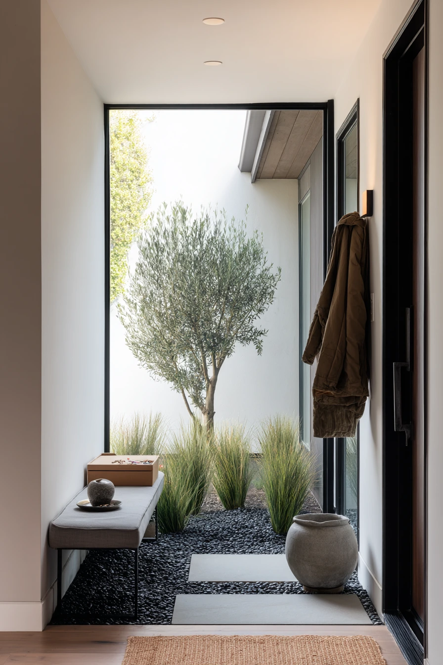 Modern Minimal Entry Border