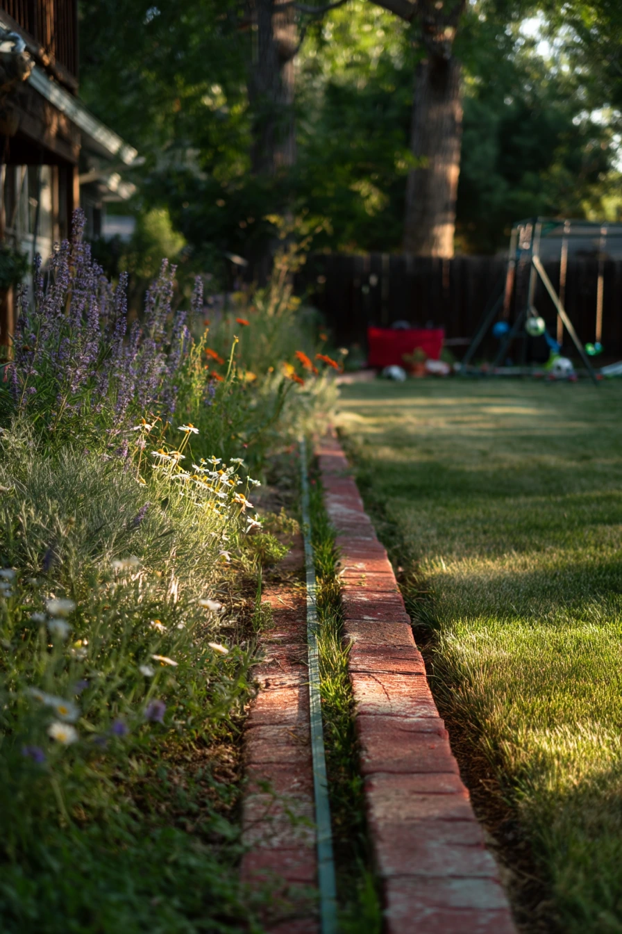 Busy Family Yard Divider