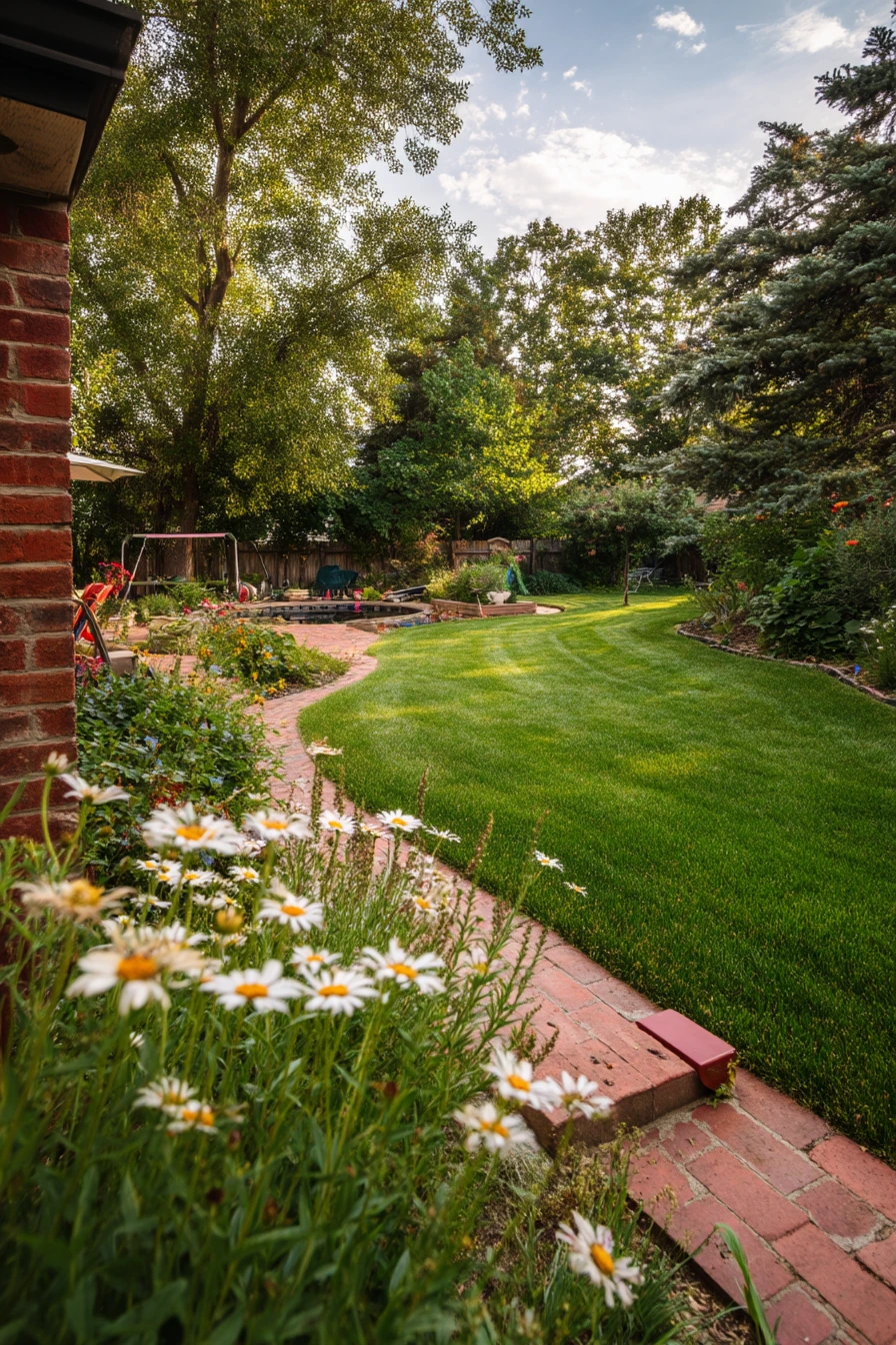 Busy Family Yard Divider