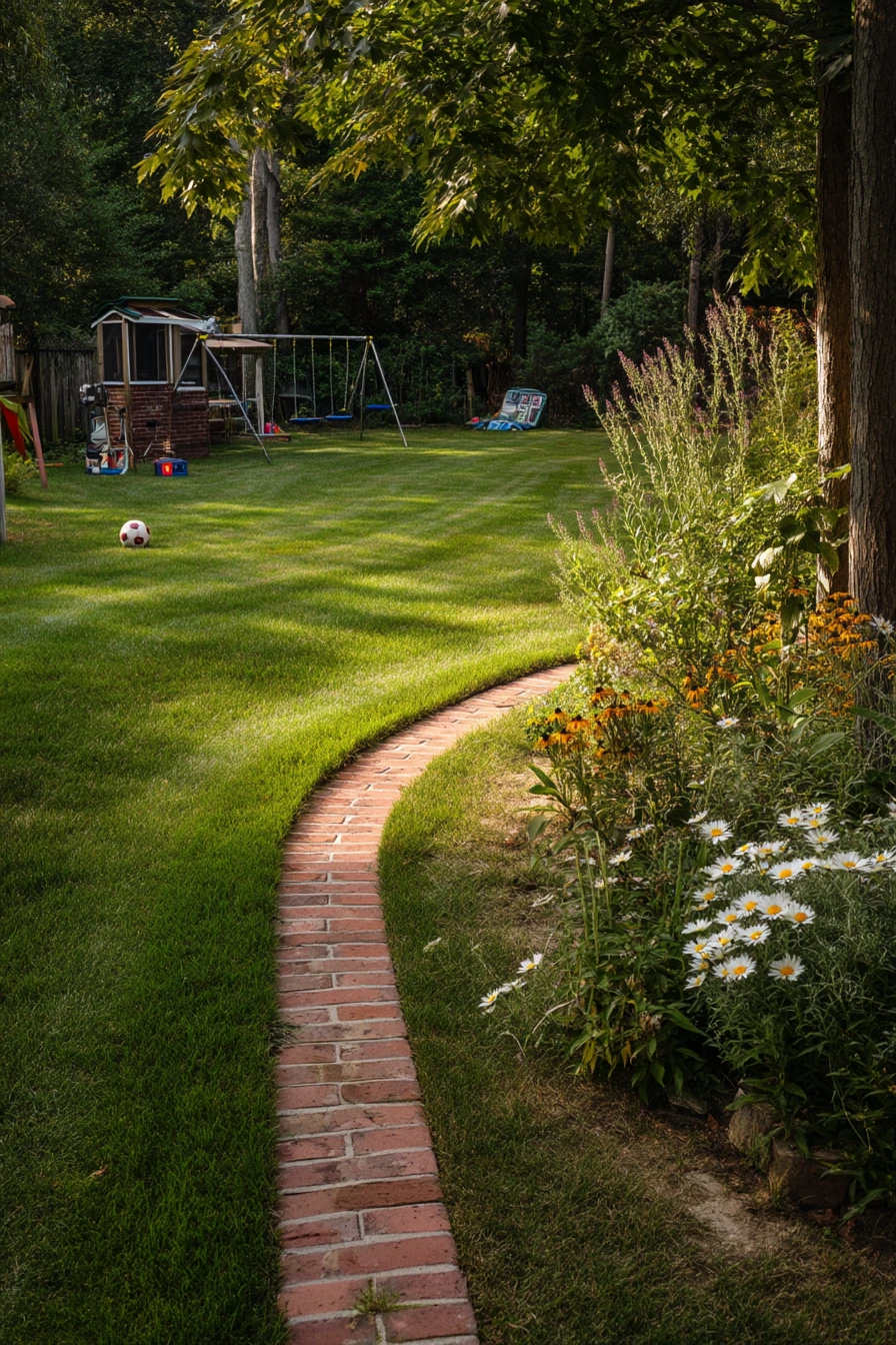 Busy Family Yard Divider