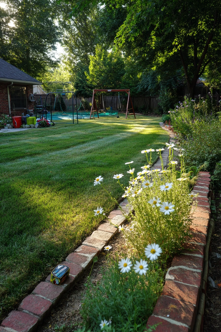 Busy Family Yard Divider