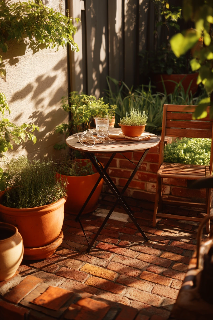 Small Backyard Patio Edge Definition