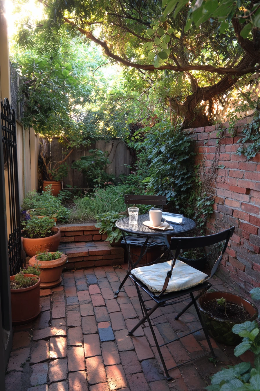 Small Backyard Patio Edge Definition