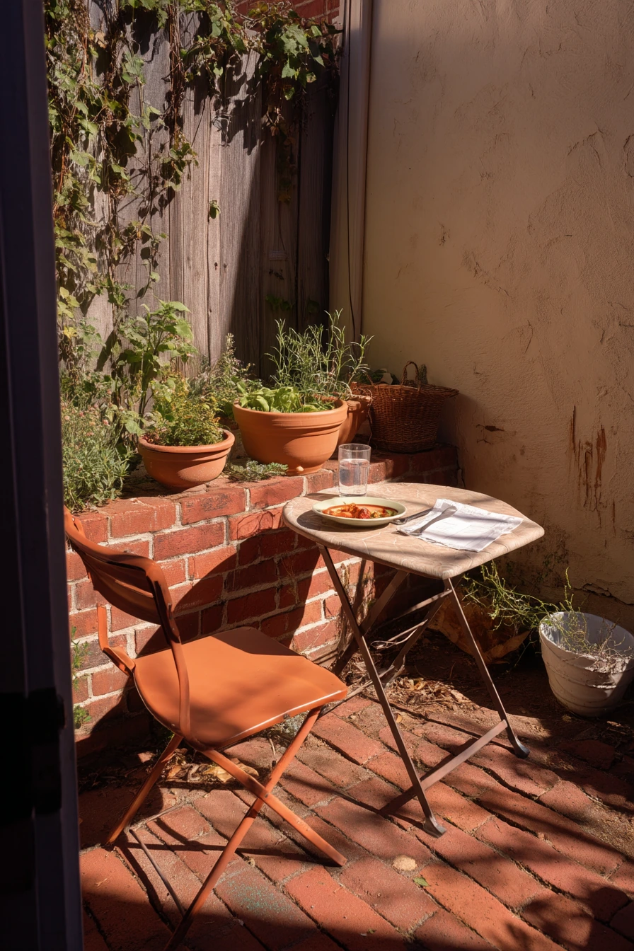 Small Backyard Patio Edge Definition