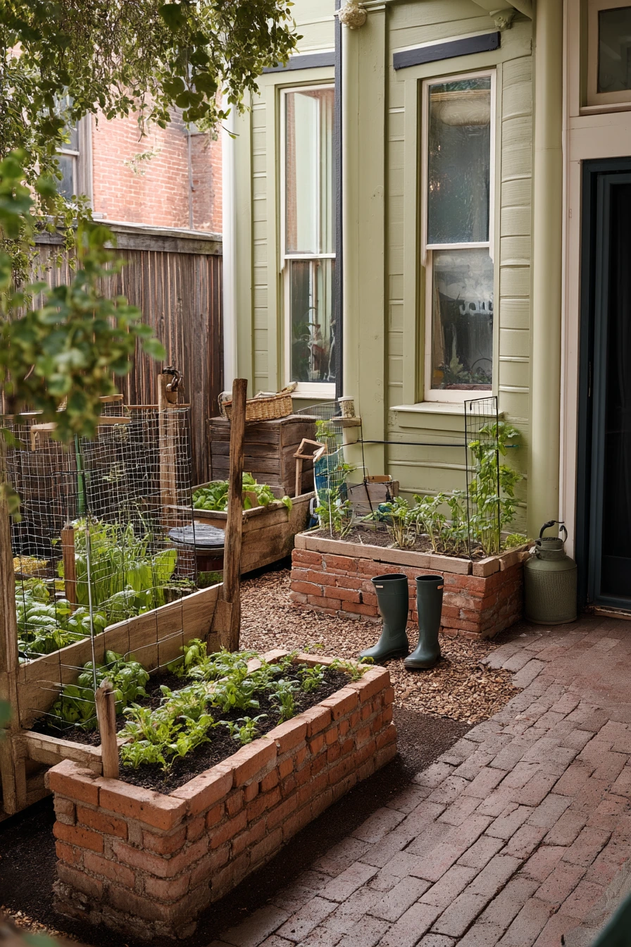 Renter-Friendly Raised Bed Border