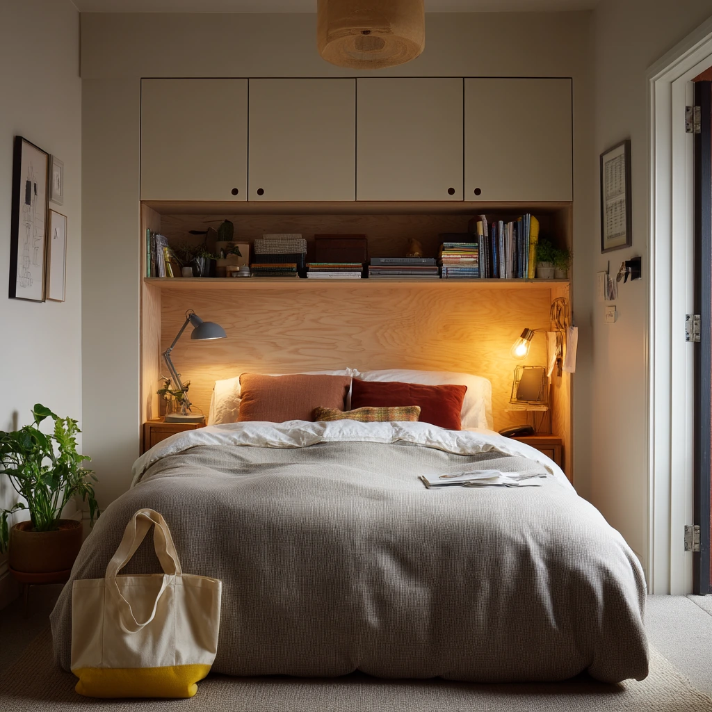 Rental-Friendly Built-In Look