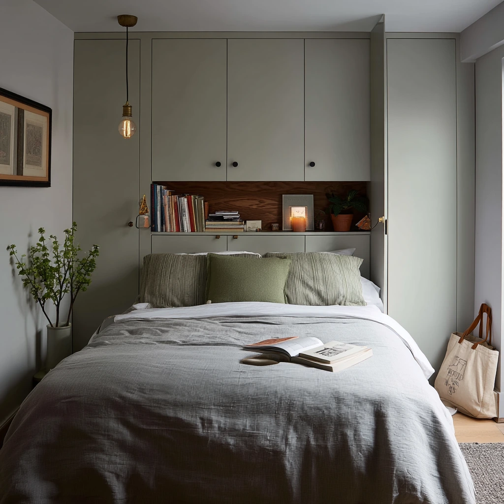 Rental-Friendly Built-In Look