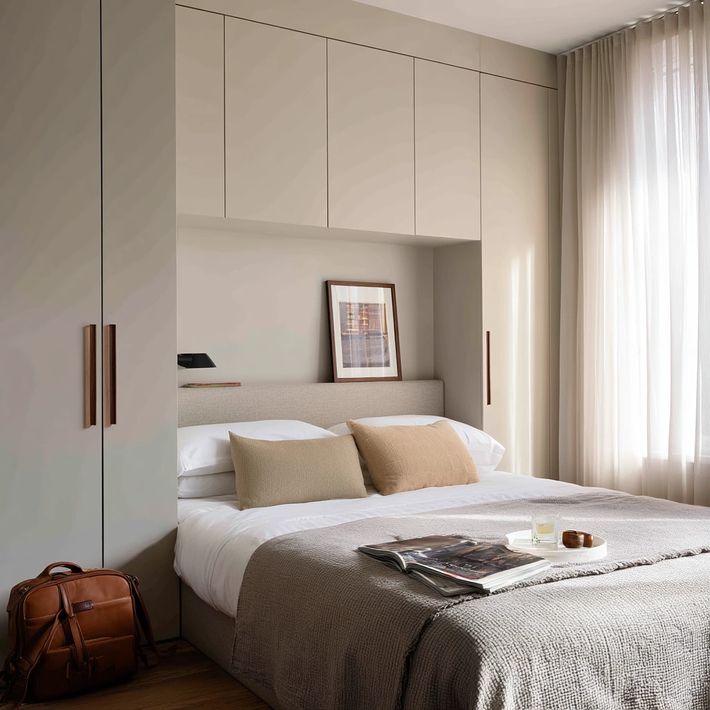 Guest Room Storage That Disappears