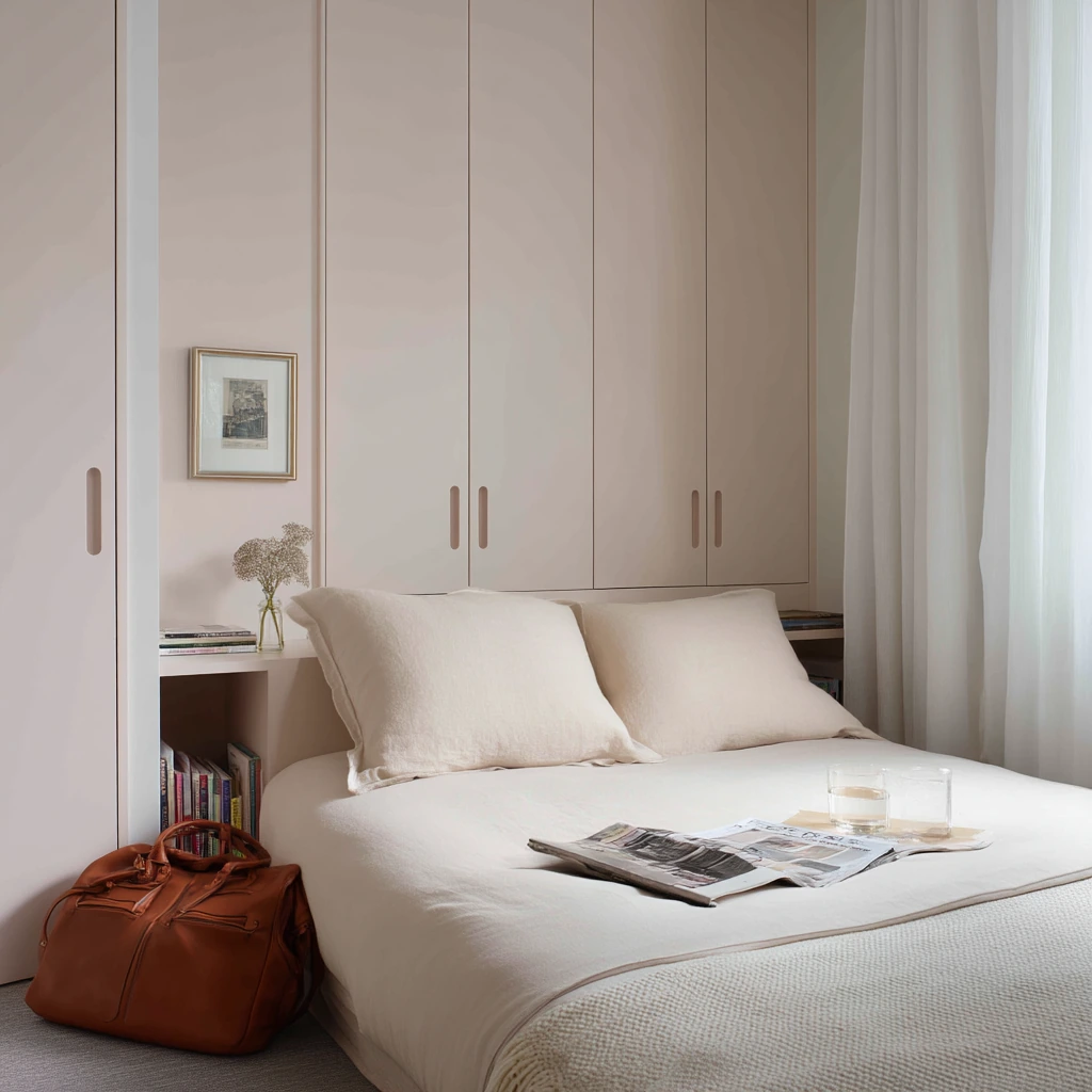 Guest Room Storage That Disappears