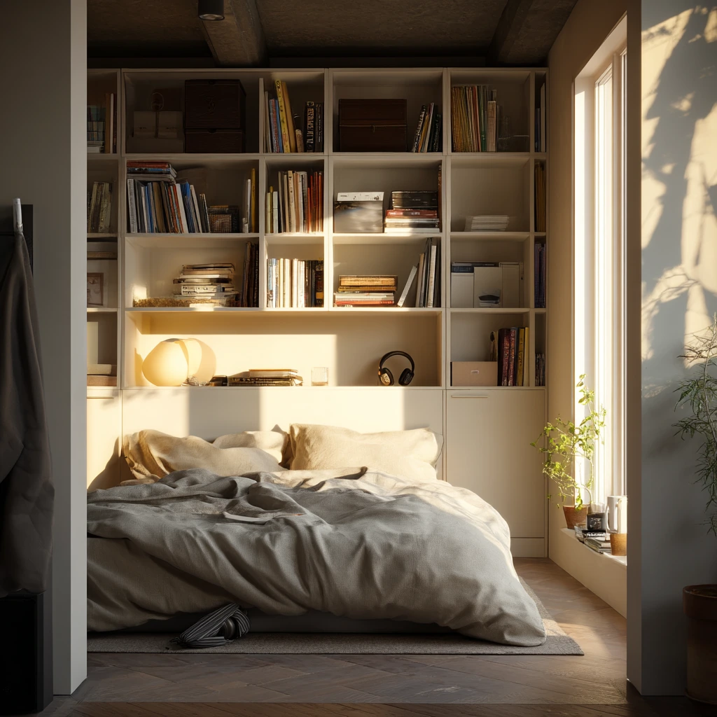 Loft Bedroom with Storage Bridge
