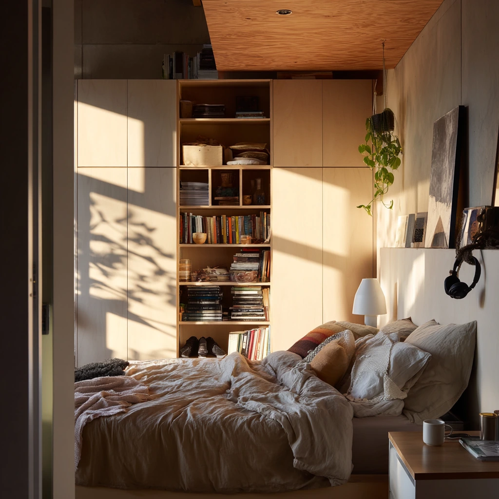 Loft Bedroom with Storage Bridge
