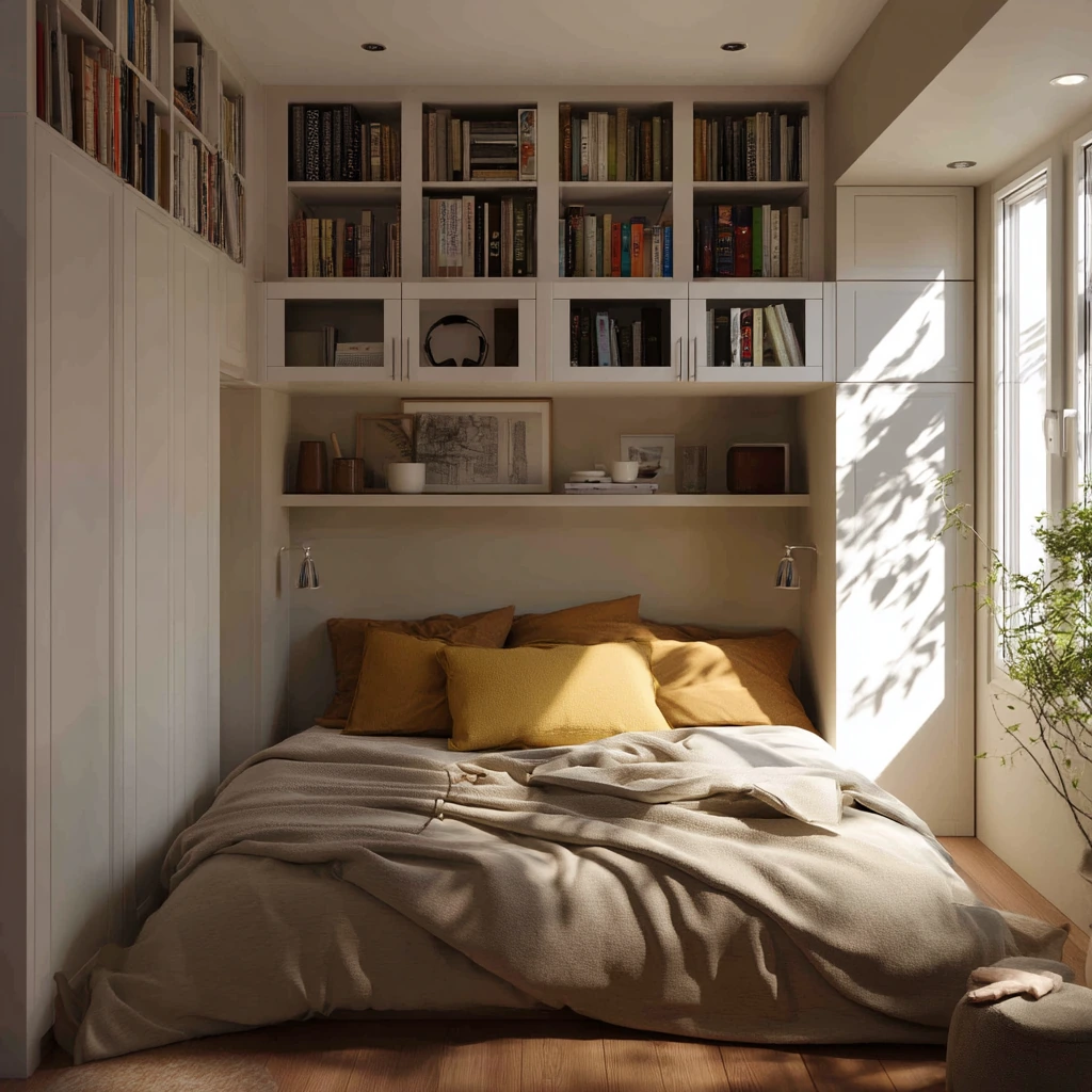 Loft Bedroom with Storage Bridge