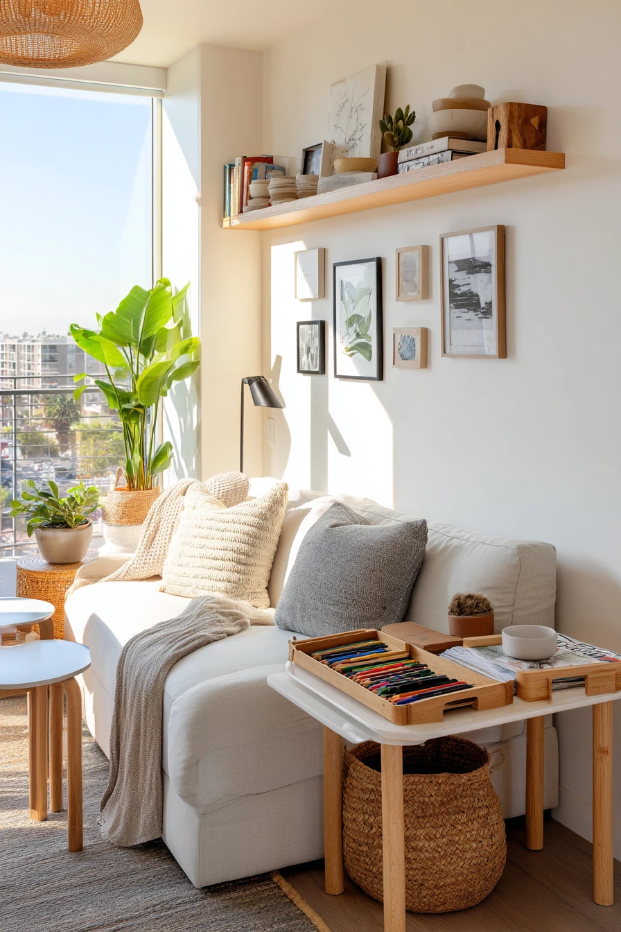 Small-Space Layering