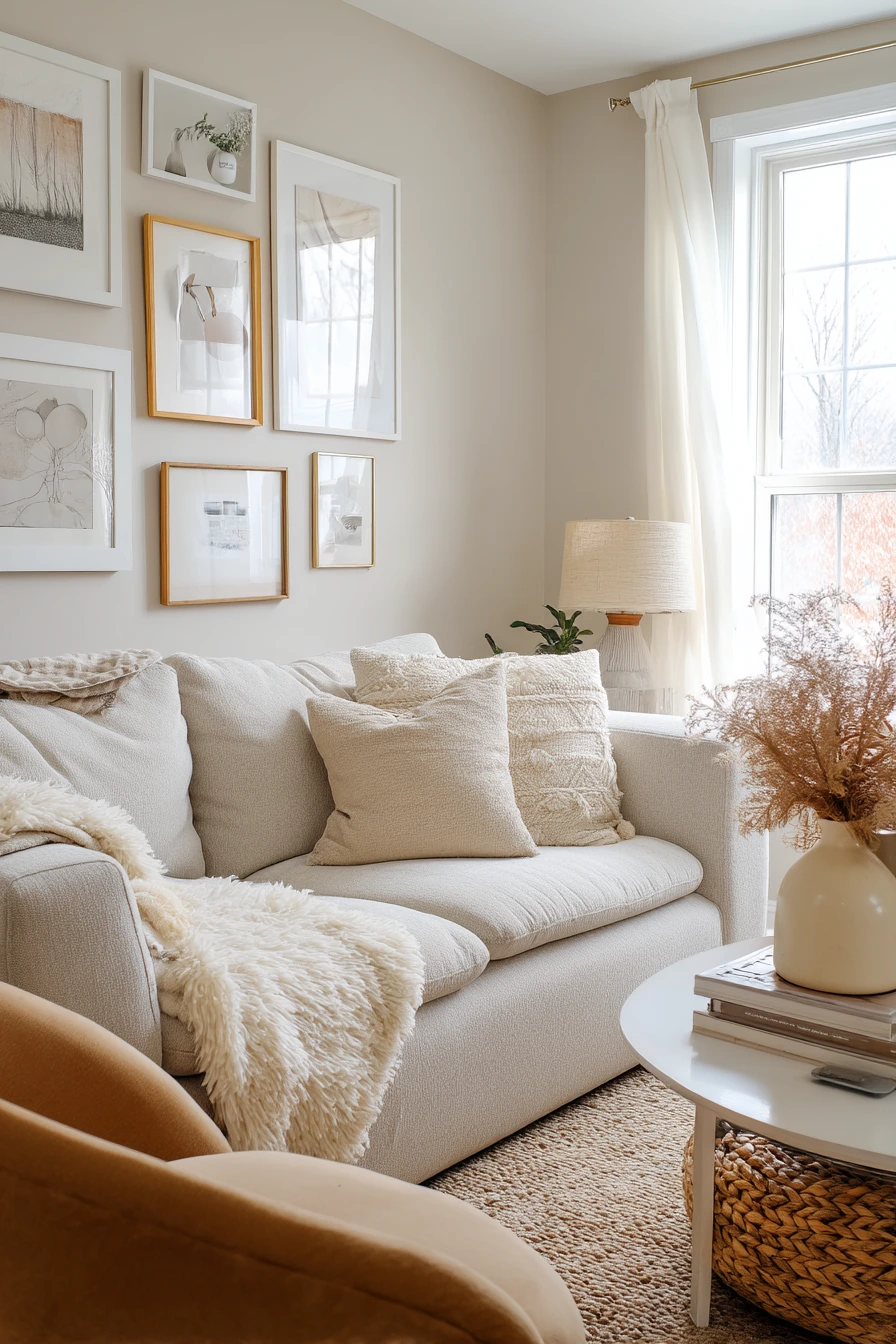 3. Renter-Friendly Camel Accents
