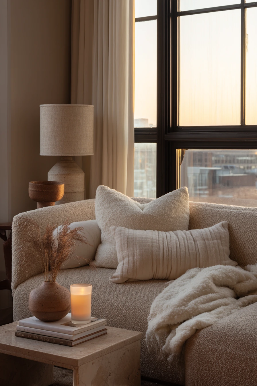 10. Soft Neutral Camel Retreat
