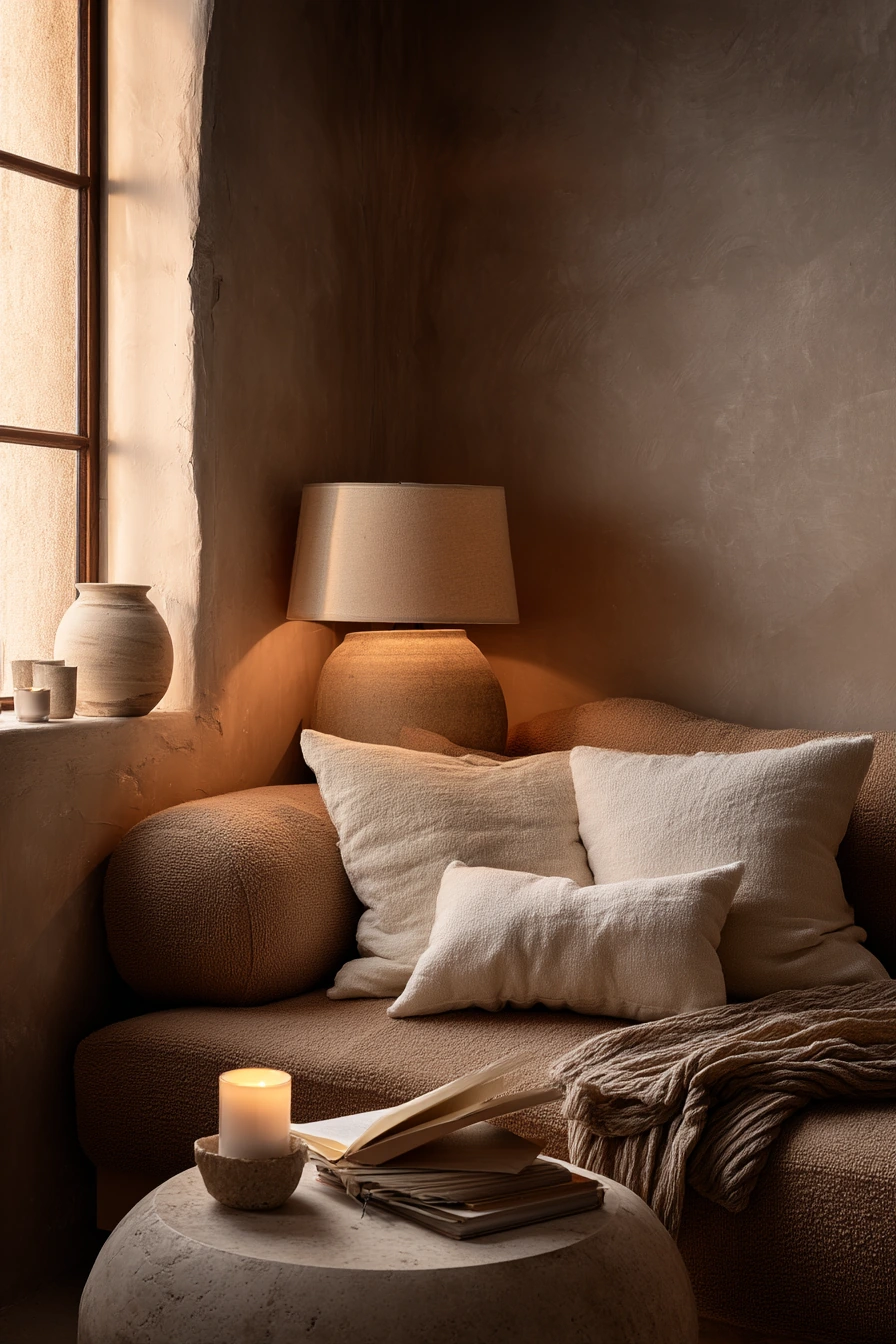 10. Soft Neutral Camel Retreat