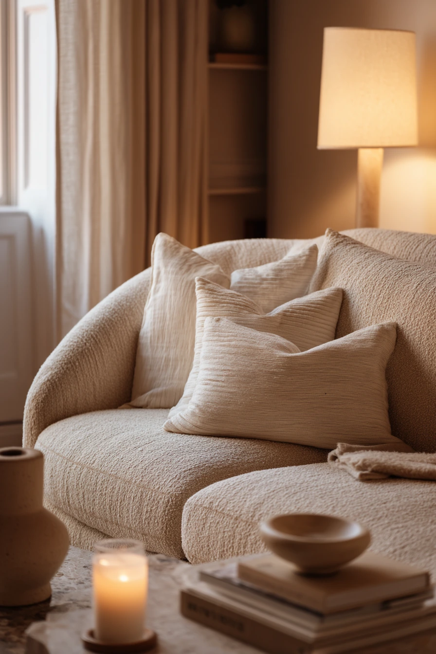 10. Soft Neutral Camel Retreat