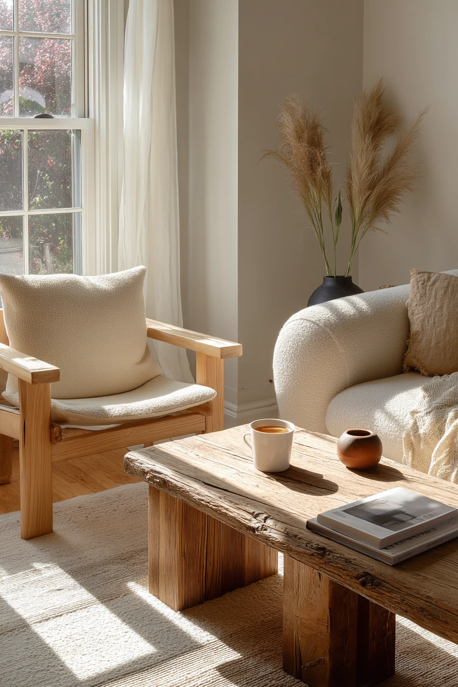 Boho Cane Lounge for Slow Mornings