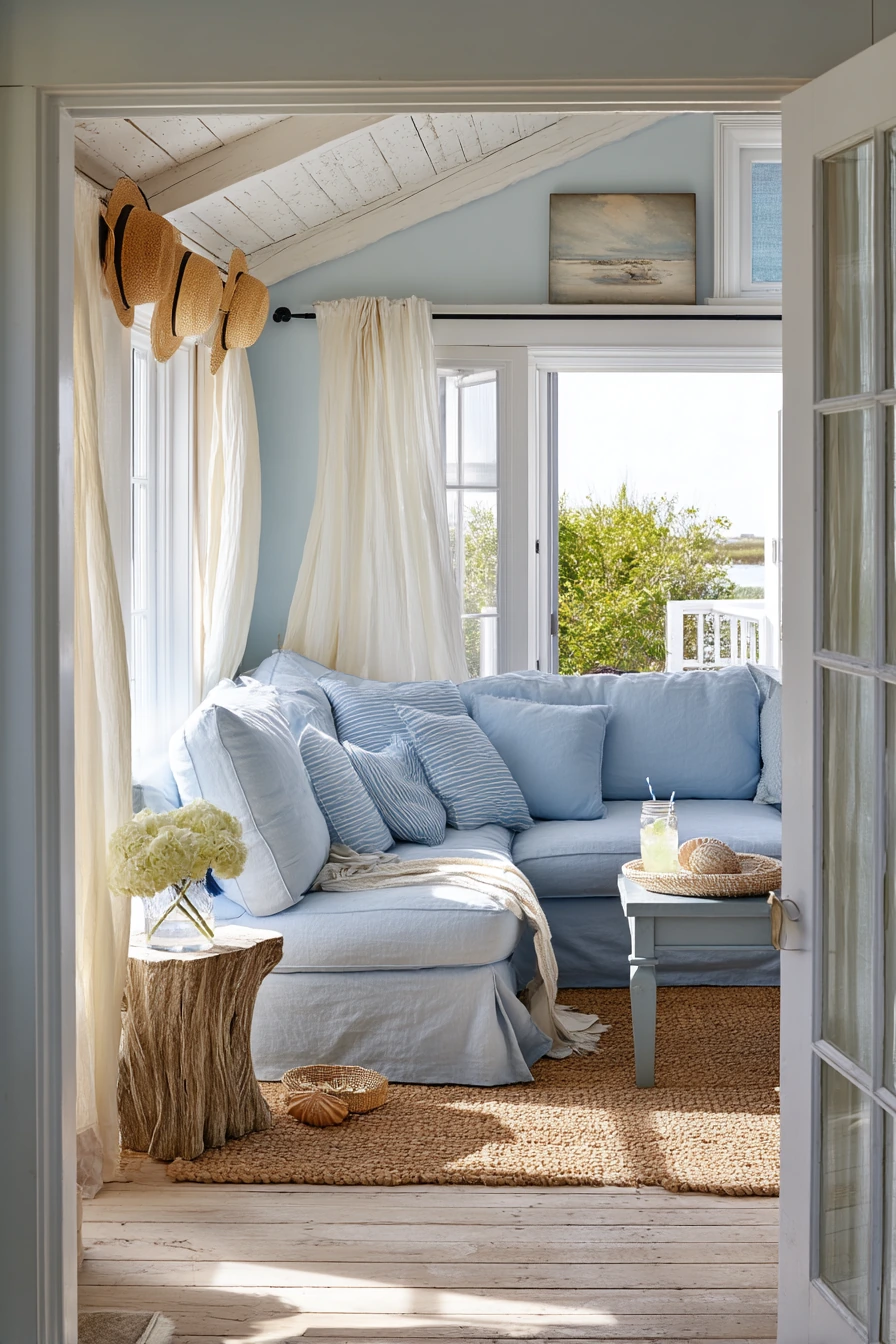 Summer House Living Room Reset