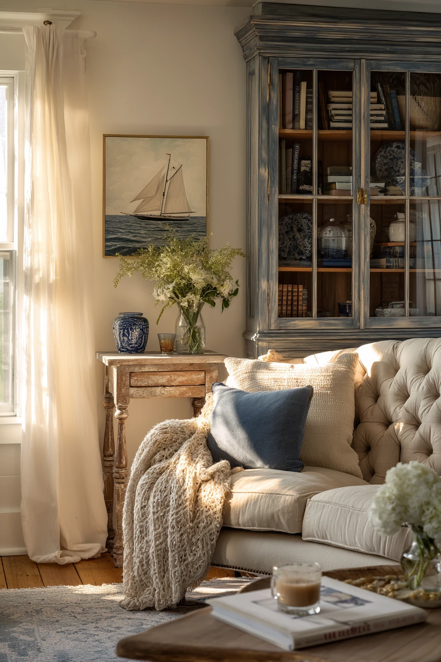Collected Coastal Eclectic Room