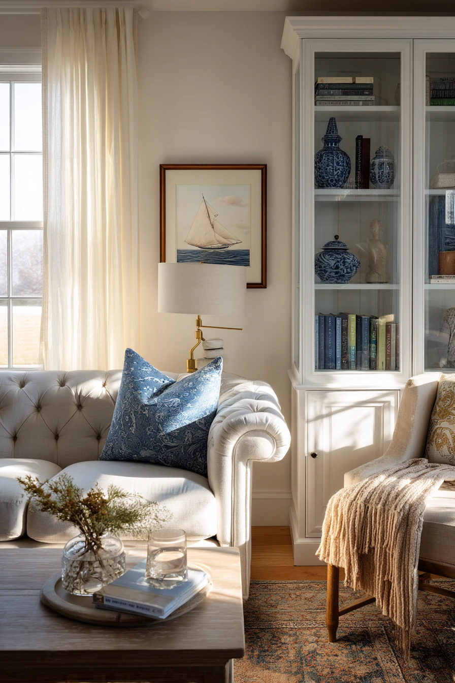 Collected Coastal Eclectic Room