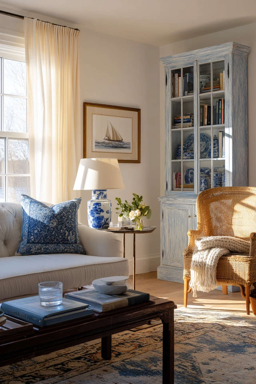 Collected Coastal Eclectic Room
