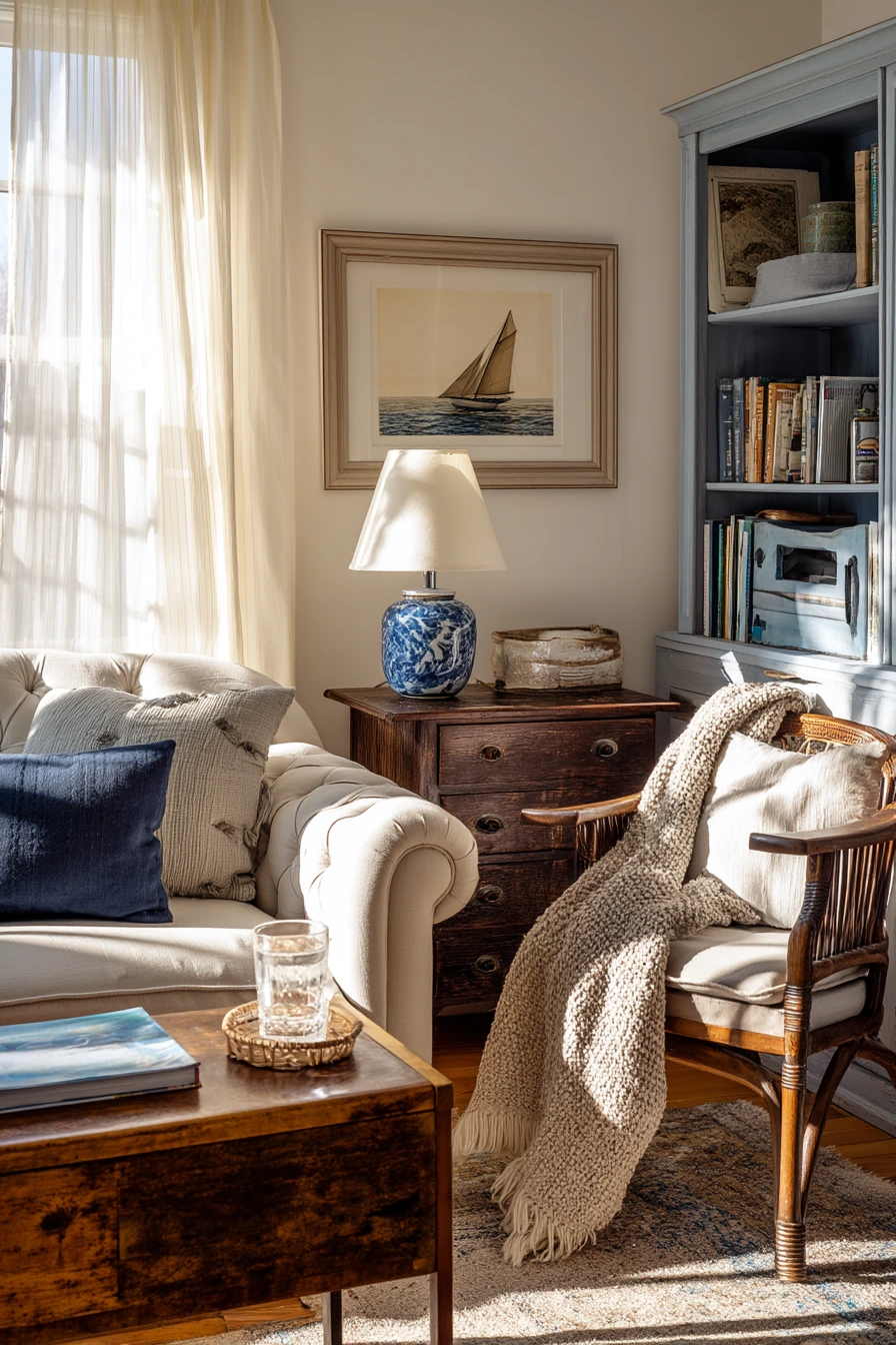Collected Coastal Eclectic Room