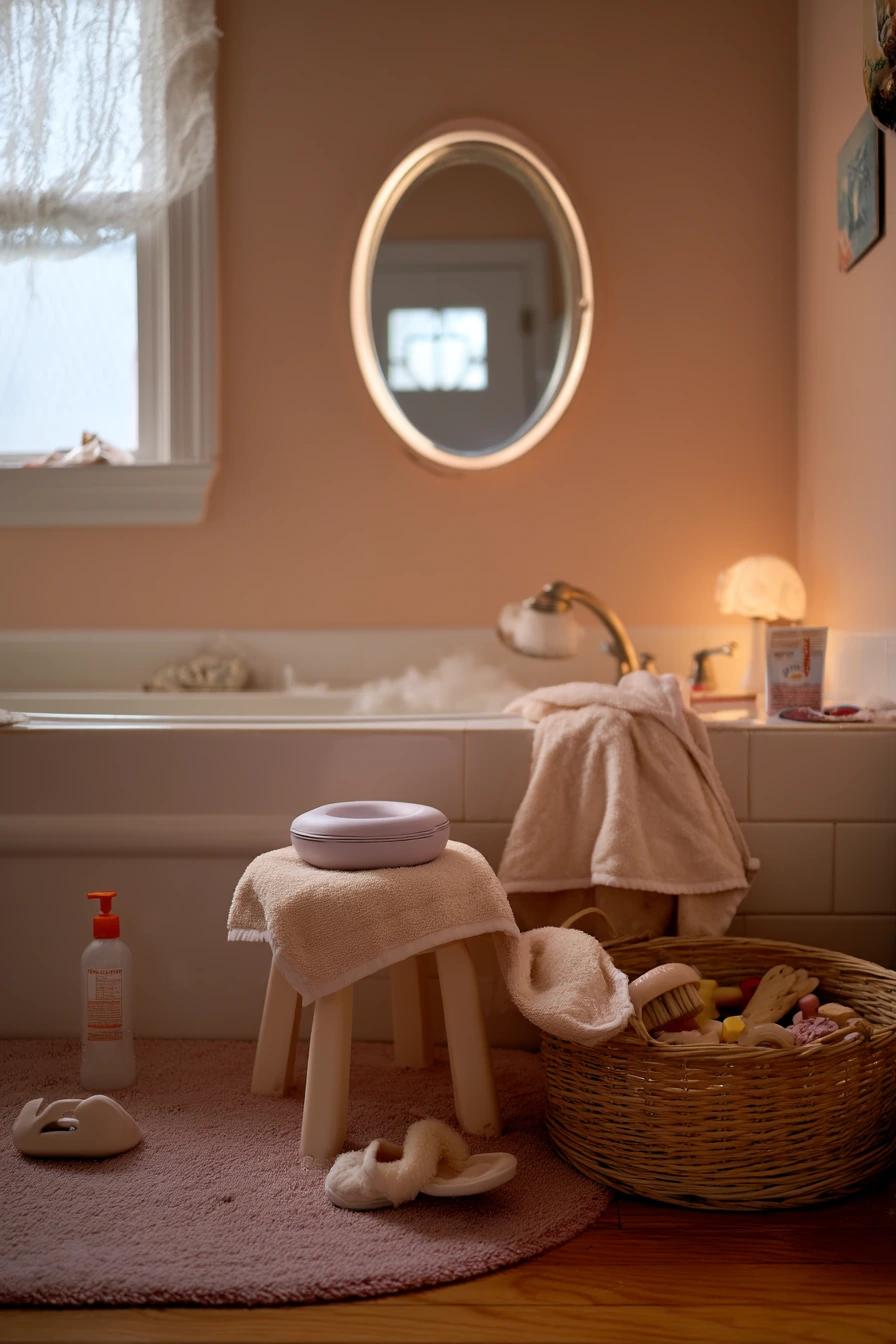 Toddler Bath Time After a Long Day