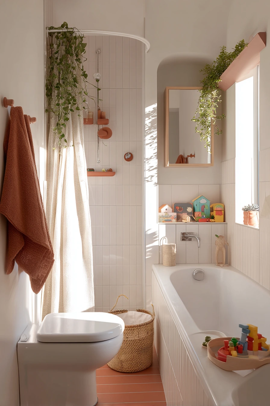 Tiny Bathroom, Smart Storage