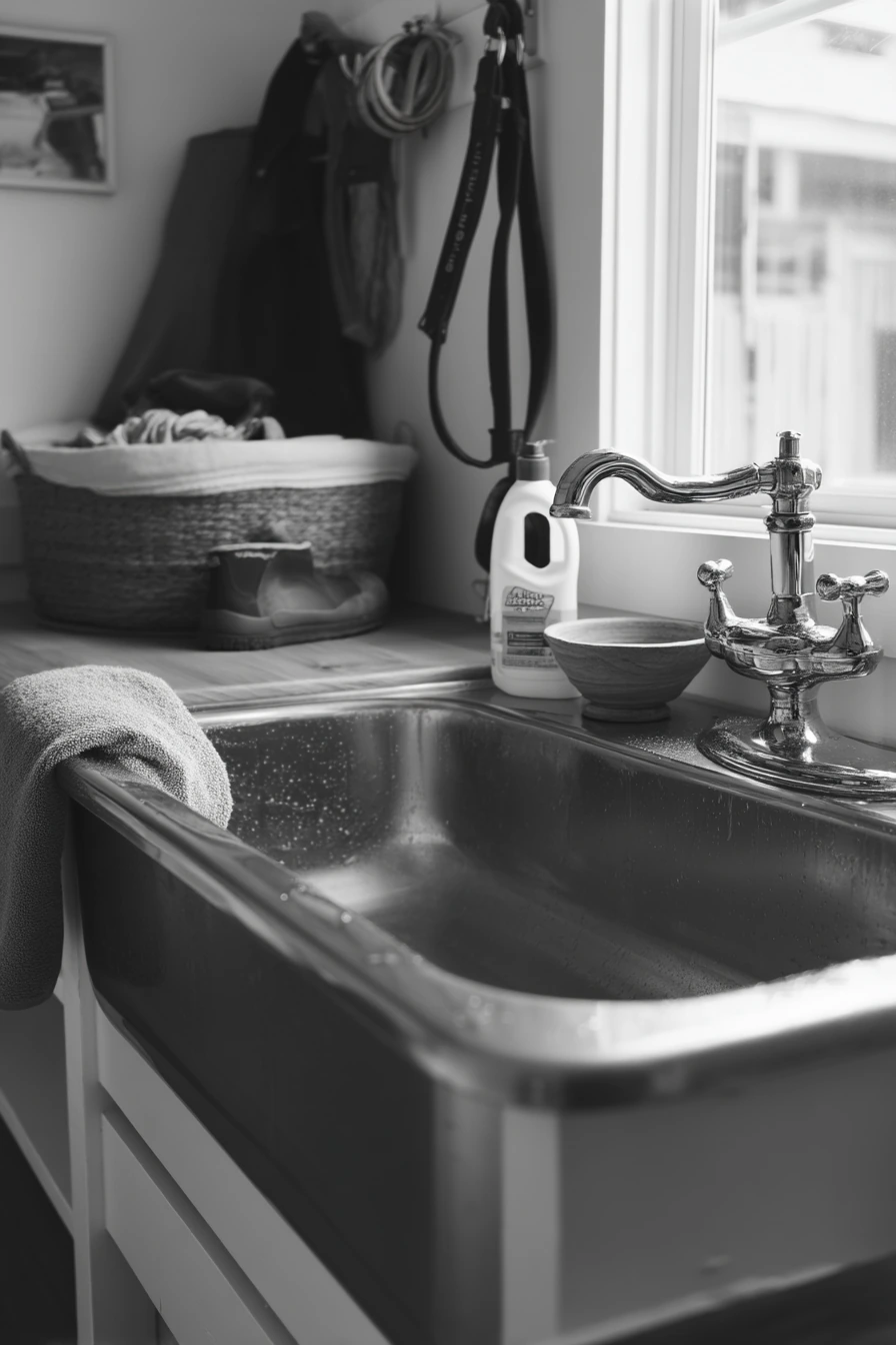 Laundry Room Utility Sink Upgrade