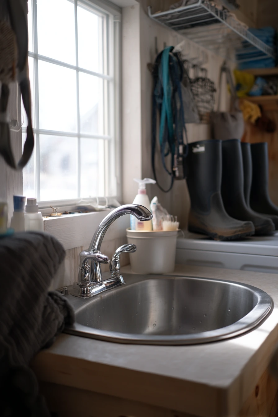Laundry Room Utility Sink Upgrade