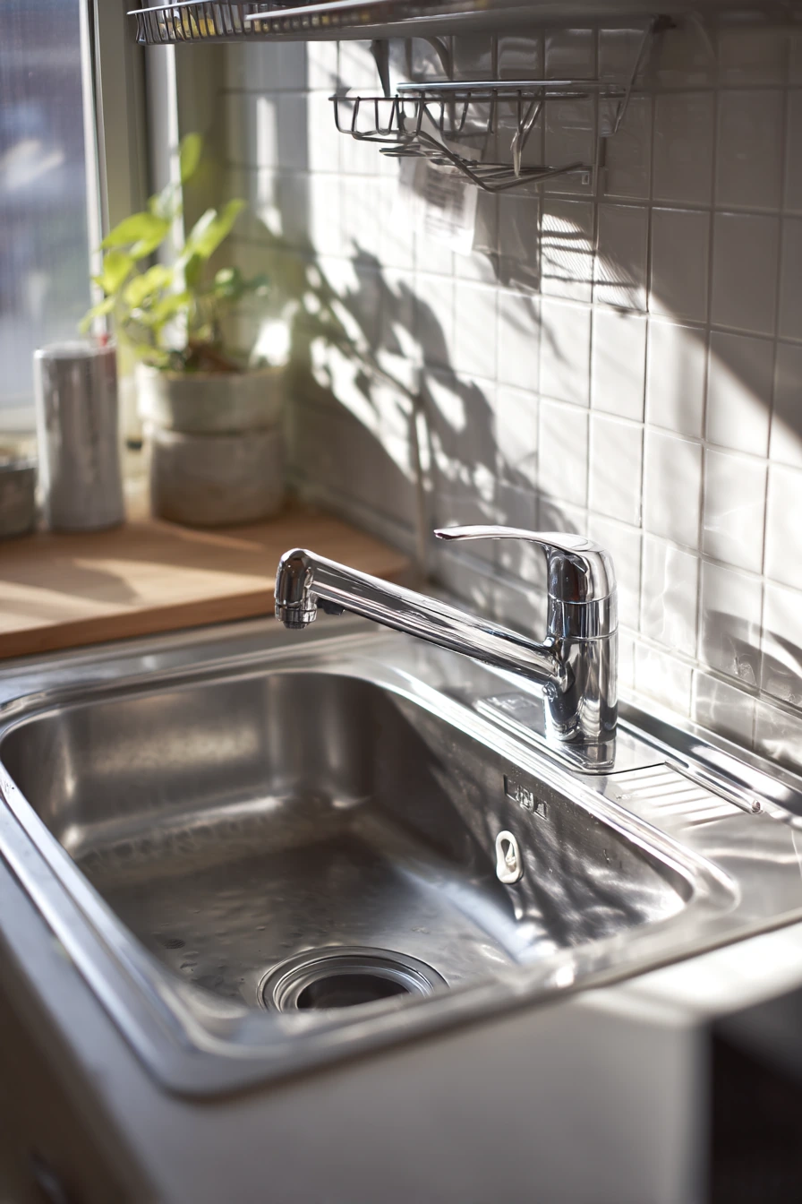 Small Apartment Galley Sink Upgrade