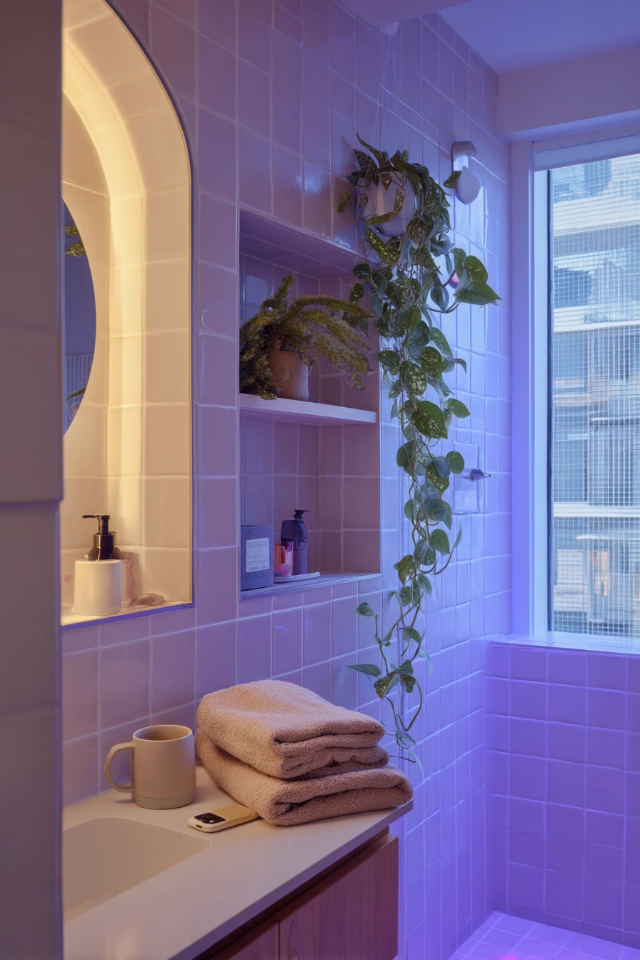 chromotherapy bathroom ideas